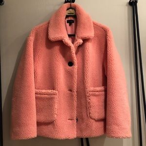 Pink Jacket, the color, light pink.